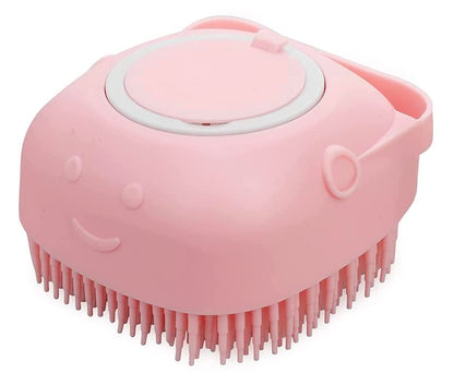 Pet Bath Massage Brush Puppy Dog Cat Grooming Cleaning Soft