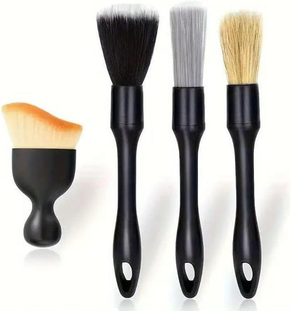 🎁Today's special offer 4-piece car wash wheel brush set