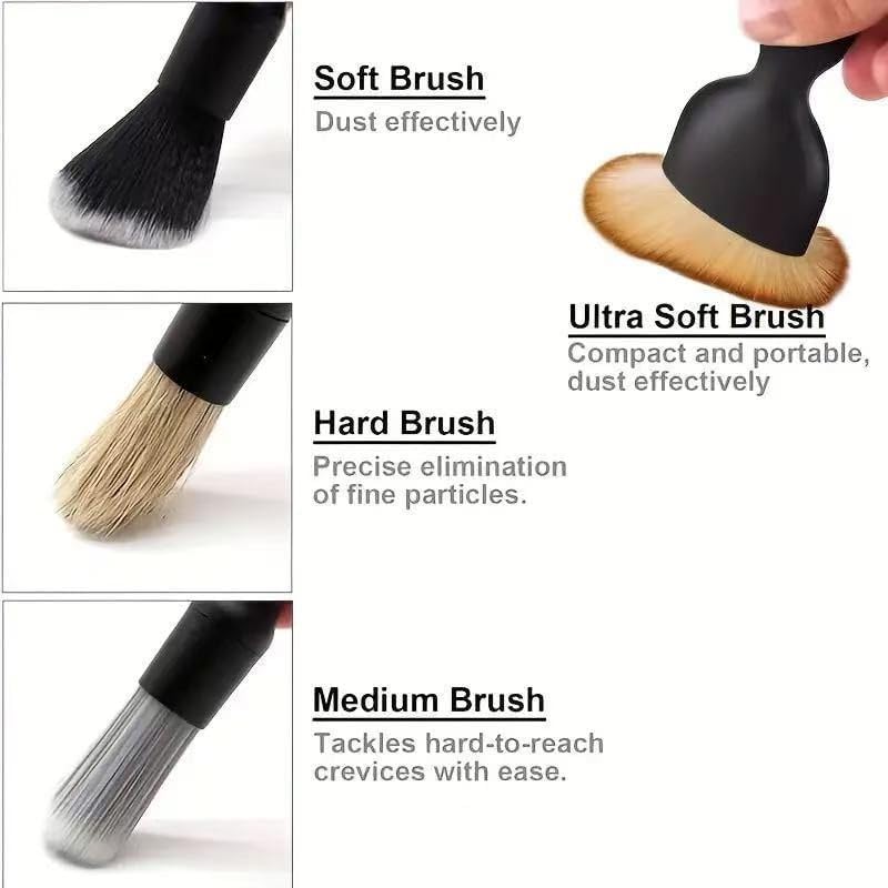 🎁Today's special offer 4-piece car wash wheel brush set