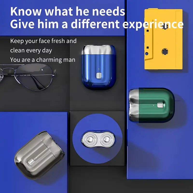 🔥50% discount for a limited time! 🎁USB fast charging mini electric shaver