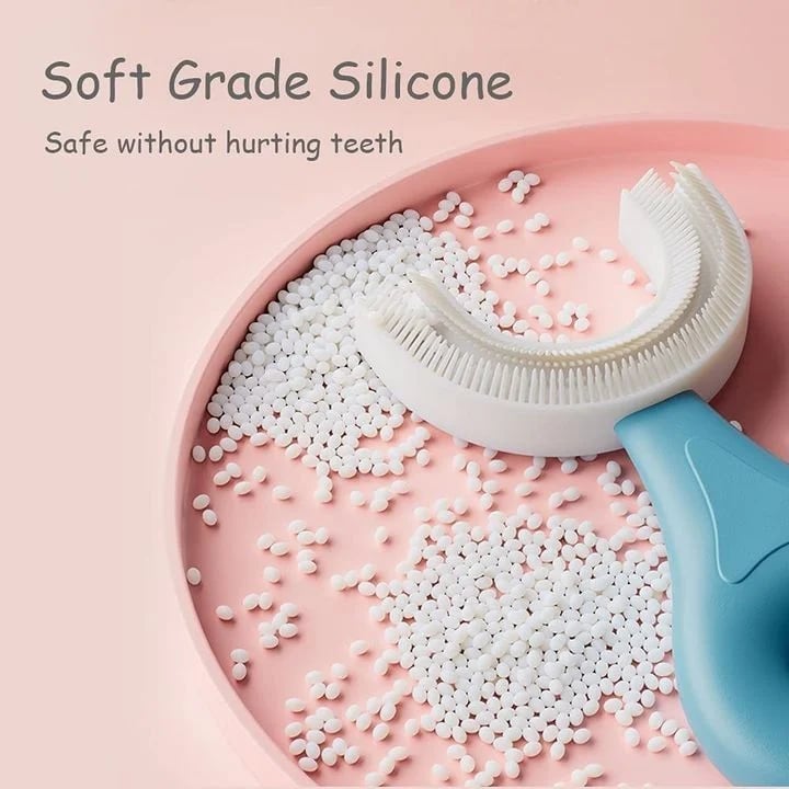 All Rounded Children U-Shape Toothbrush