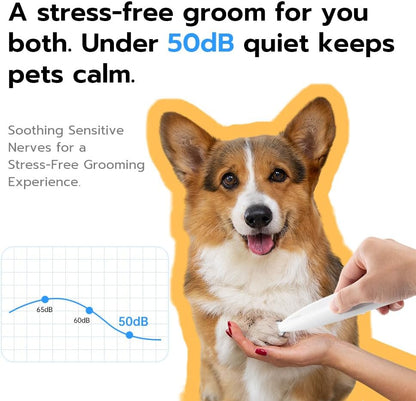 Pet Micro Precision Trimmer, Multifunctional Pet Hair Trimmer