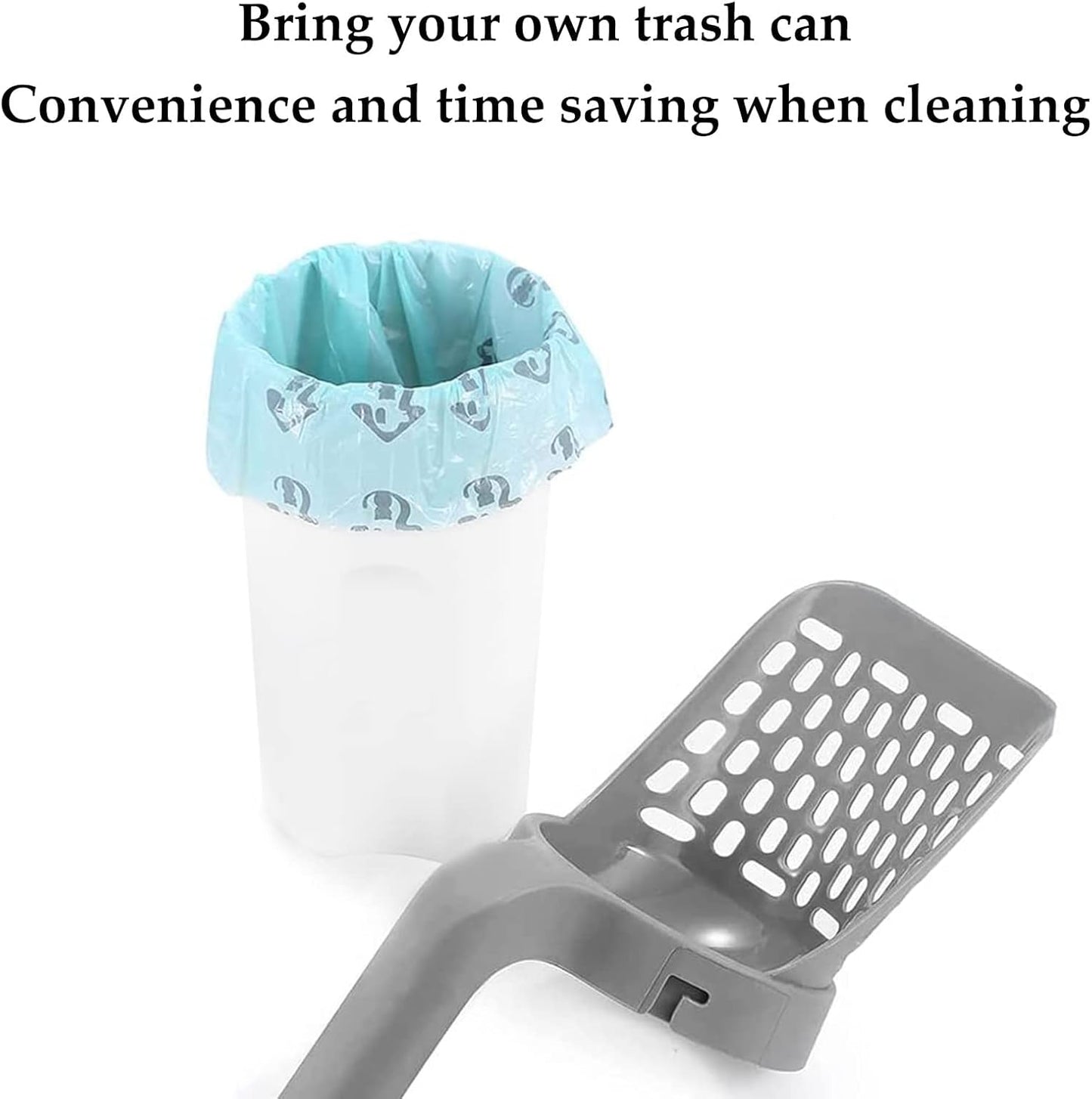 Today's special offer: integrated cat litter scoop and cat poop picker