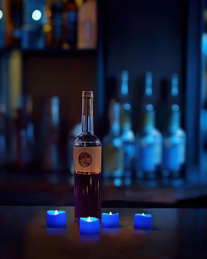 24 flickering flameless candles, simulated LED tea candles, suitable for various festival and event venues.