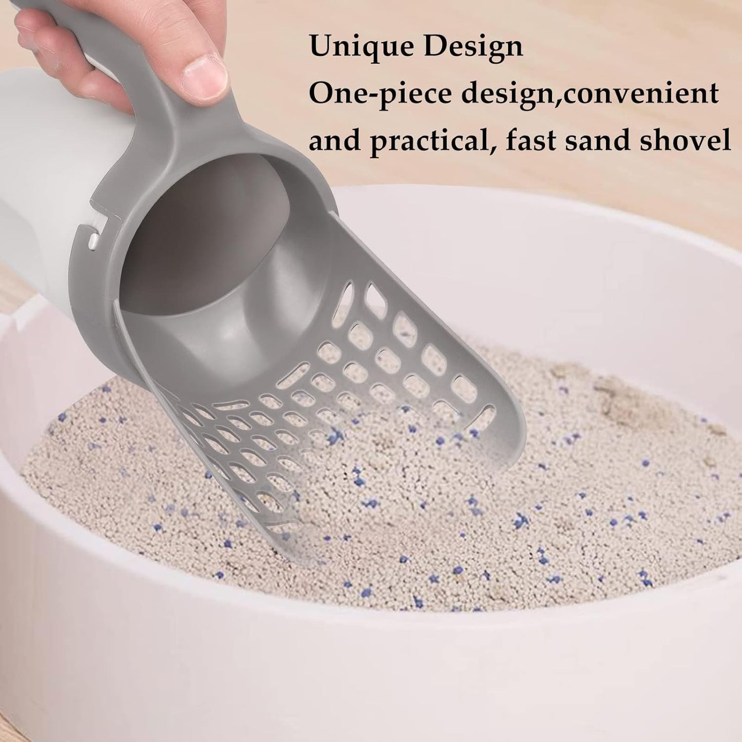 Today's special offer: integrated cat litter scoop and cat poop picker