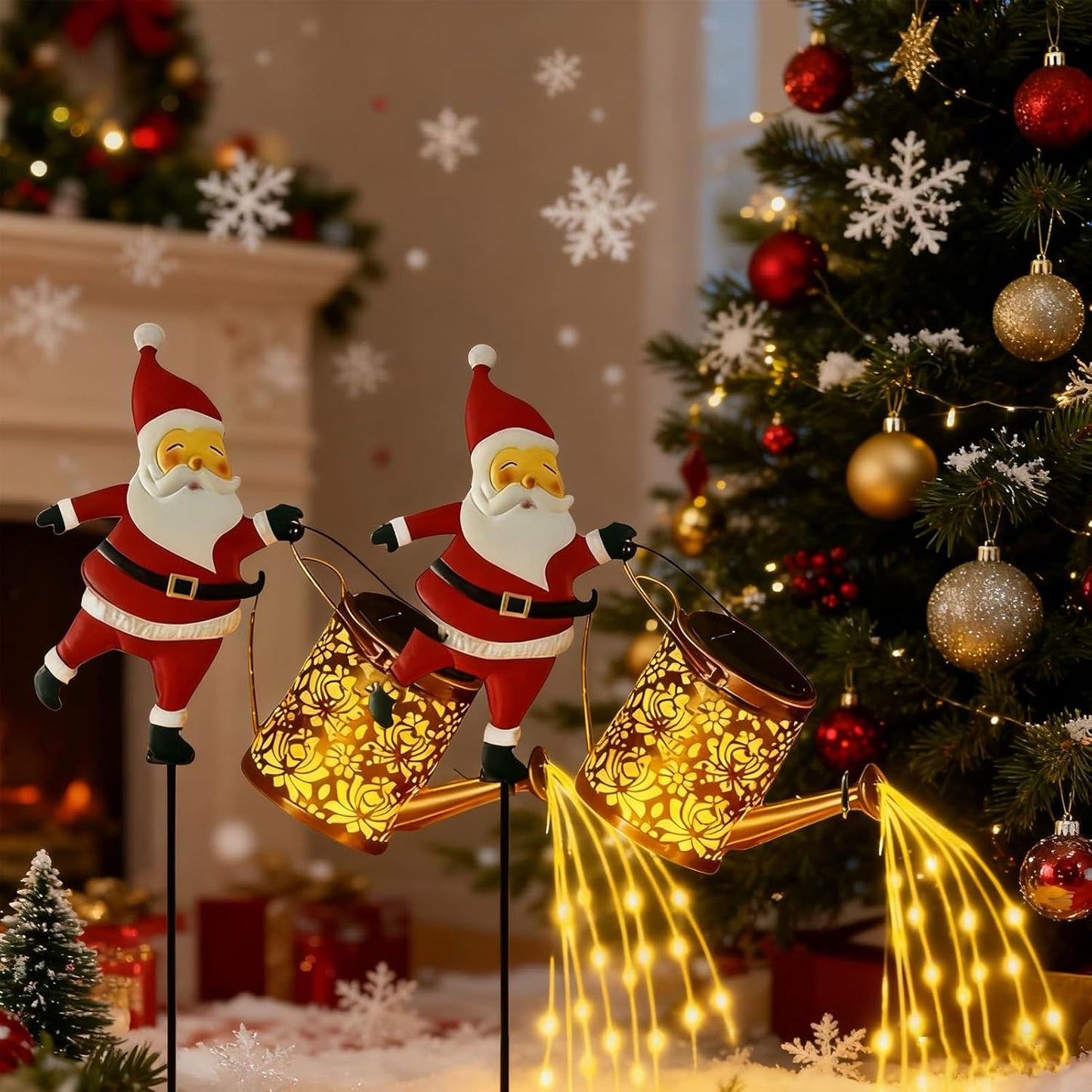 50% off Santa watering figurine