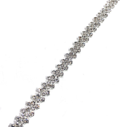 Classic crystal necklaces, party jewelry