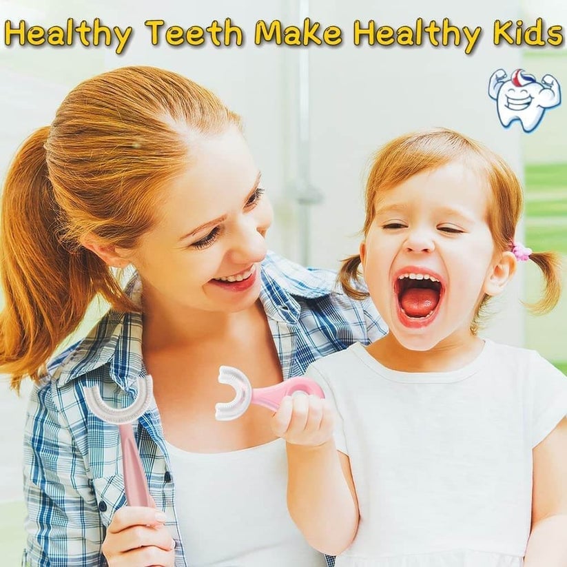All Rounded Children U-Shape Toothbrush