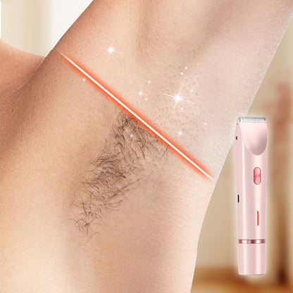¡¾Dual-Head Epilator¡IPX7 Waterproof - Hair Removal & Trimming | 21-Day Silky Skin  Cordless Design | Hypoallergenic |