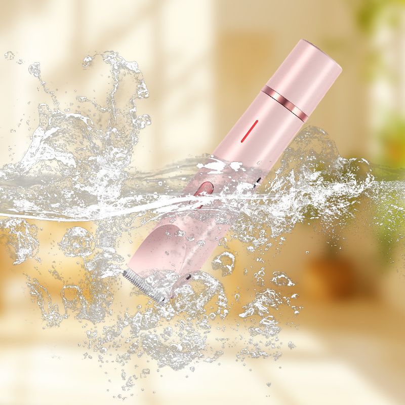 ¡¾Dual-Head Epilator¡IPX7 Waterproof - Hair Removal & Trimming | 21-Day Silky Skin  Cordless Design | Hypoallergenic |