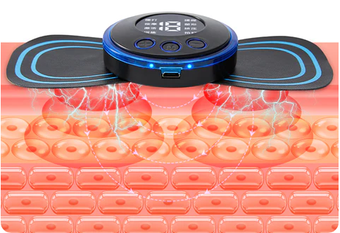 Hot Sale Portable Massager with 8 Modes and LCD Screen - Mini Muscle Stimulator for Pain Relief
