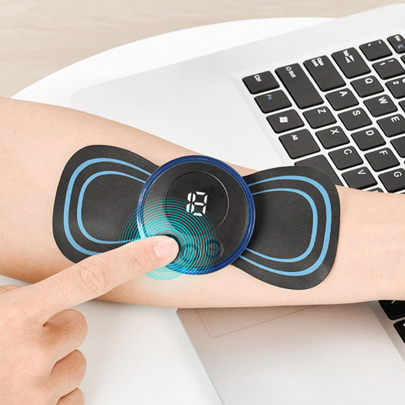 Hot Sale Portable Massager with 8 Modes and LCD Screen - Mini Muscle Stimulator for Pain Relief