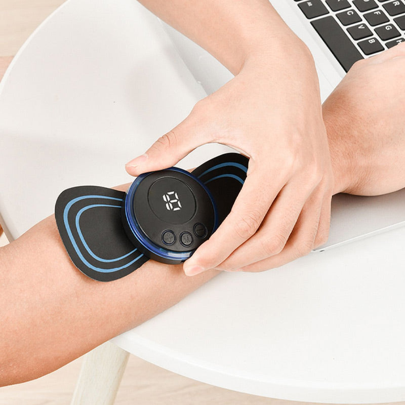Hot Sale Portable Massager with 8 Modes and LCD Screen - Mini Muscle Stimulator for Pain Relief